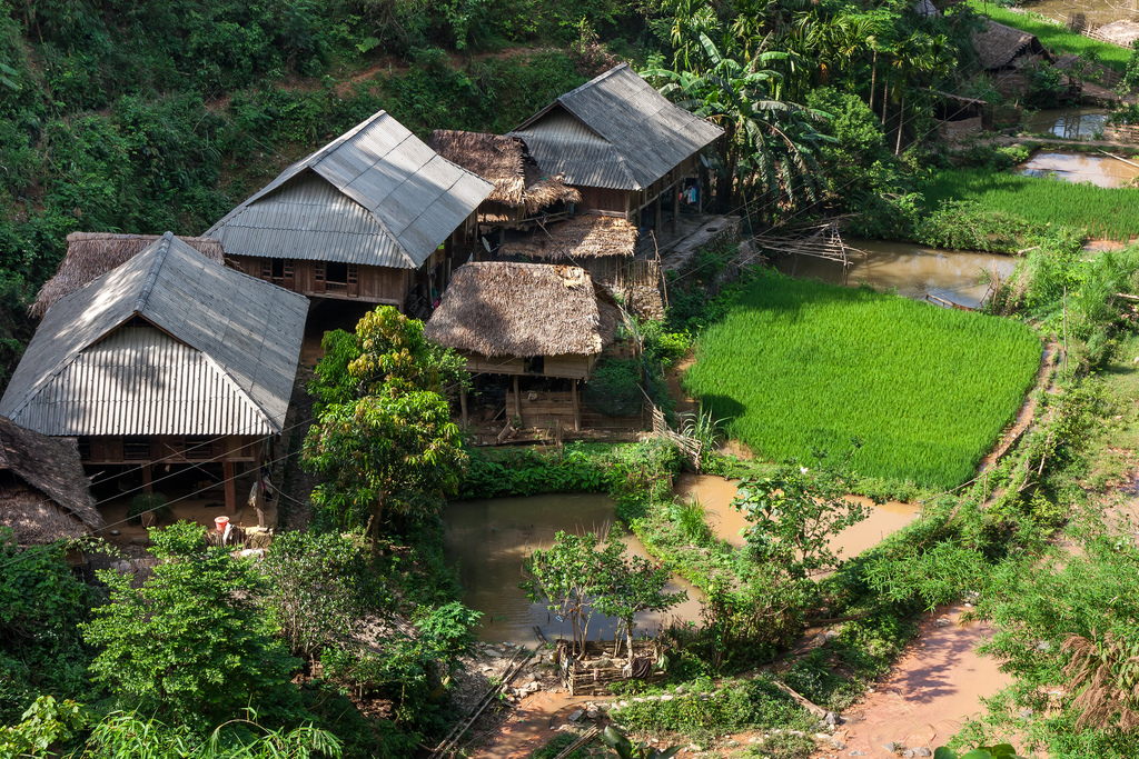 Aldeas vietnamitas y sus características típicas